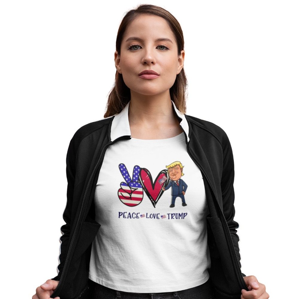 Peace Love Trump Tee